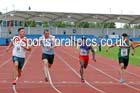 Mens  senior 100 metres, Northern Senior and Under-20s Track and Field Champs., Manchester. Photo: David T. Hewitson/Sports for All Pics